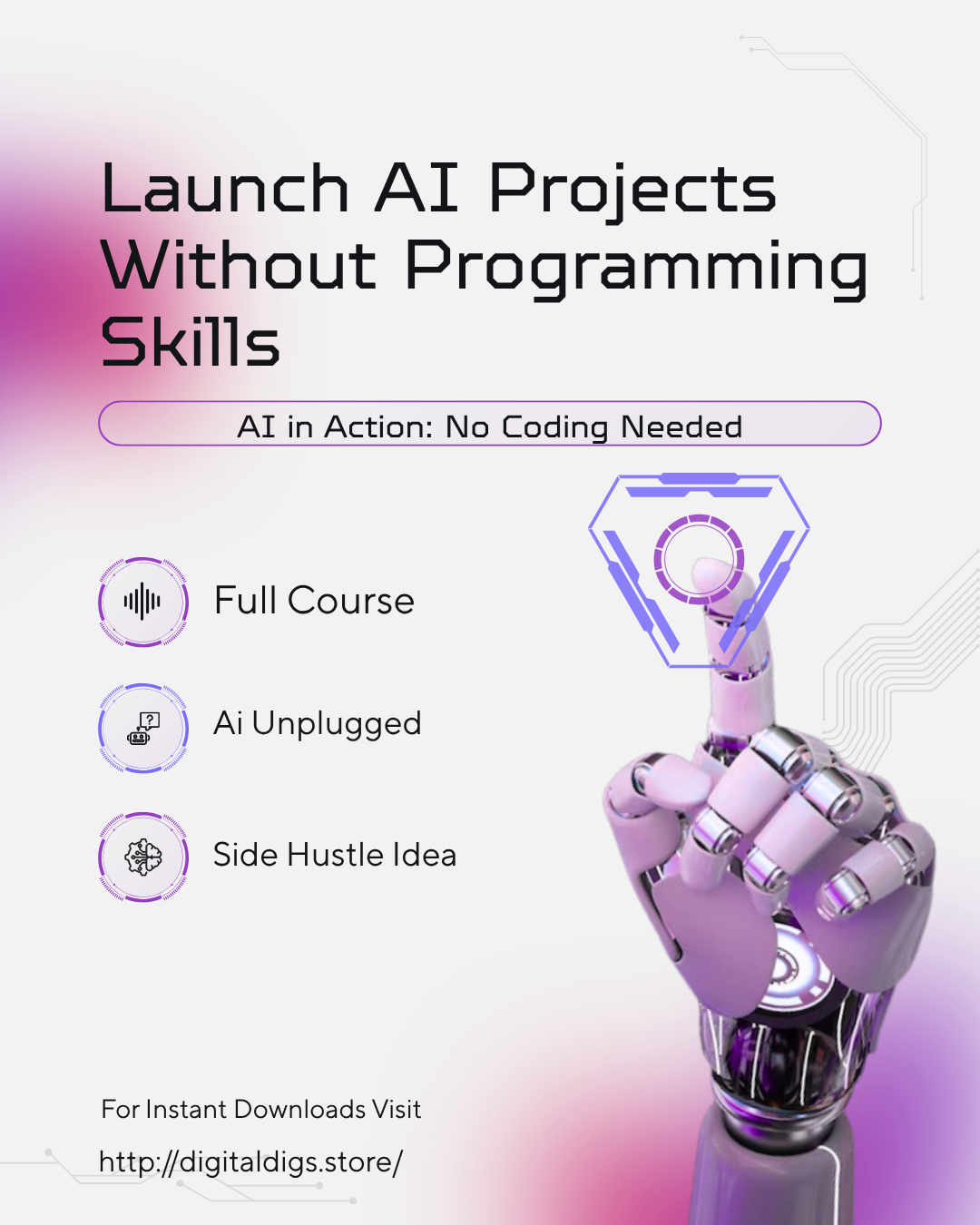 Launch AI Projects with No Programming Skills