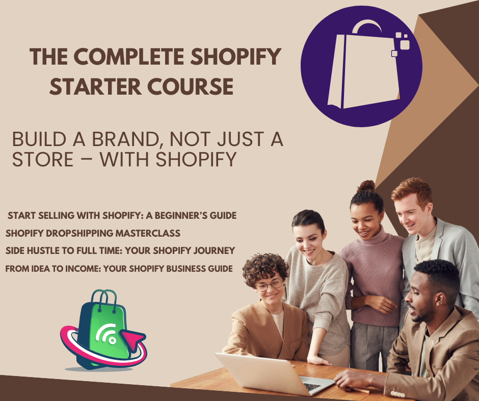 The Complete Shopify course: Build & And Scale your Store.
