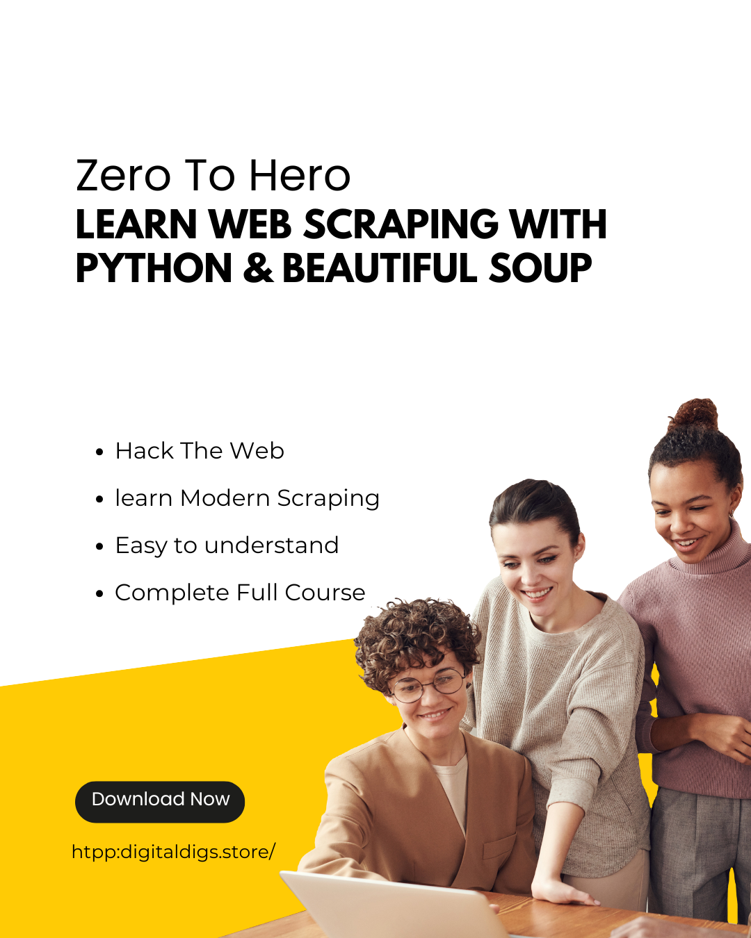 The Complete Web Scraping Bootcamp With Python & Beautiful Soup